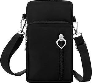 Small Crossbody Bags Mobile Phone Wallet Bags with Large Capacity and Adjustable Shoulder Strap for Women Girl
