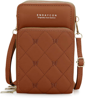 Small Crossbody Bags Mobile Phone Wallet Bags with Large Capacity and Adjustable Shoulder Strap for Women Girl