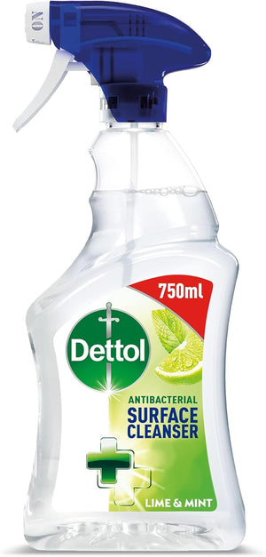 Antibacterial Surface Cleaning Spray, Lime and Mint, 750 Ml (Pack of 1) (Packaging May Vary)