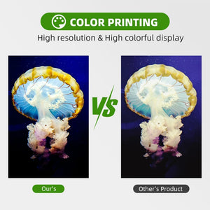 Universal Dye Refill Ink Kits Suit for Eposn Canon HP Brother Lexmark Samsung Dell Kodak Inkjet Printer Compatible Cartridges Refillable Cartridge CISS CIS System,4 Color Set (Bk,C,M,Y)*1,400Ml