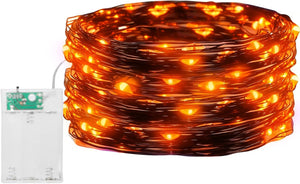Fairy Lights, 50 LED Battery Operated String Lights Copper Wire Light for Indoor Outdoor Lighting, Bedroom, Wedding Decor, Party, Christmas, Tree Decoration(5M/16Ft,Warmwhite)