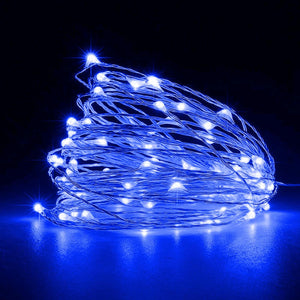 Fairy Lights, 50 LED Battery Operated String Lights Copper Wire Light for Indoor Outdoor Lighting, Bedroom, Wedding Decor, Party, Christmas, Tree Decoration(5M/16Ft,Warmwhite)