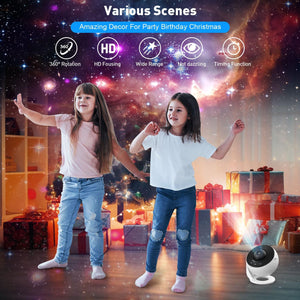 13 in 1 Planetarium Star Projector, Realistic Galaxy Light Projector with 12 Planet Discs, Starry Sky Night Light Projector Lamp, Moon Night Light for Kids Adults Ceiling Bedroom Living Room