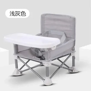 Outdoor Foldable Portable Compact Baby Chair with Safe Belt Good Aluminium Alloy Chair for Travel Camping Picnics High Quality