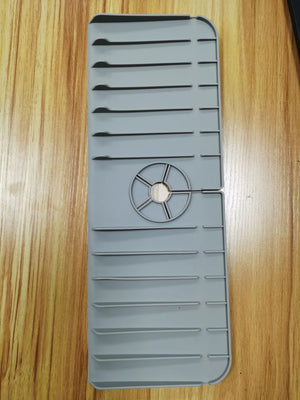 Food Grade Silicone Faucet Splashproof Water Pad Absorbent Pad Sink Anti-Spray and Drain Water Retaining Pad Kitchen Accessories