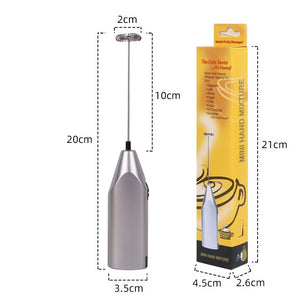 Electric Milk Frother Handheld Egg Beater Foamer Coffee Maker Electric Blender Mixer Mini Portable Blender Kitchen Tools