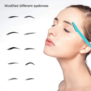 Eyebrow Razors Eyebrow Razors Shaper Trimmer Shaver Facial Hair Remover Exfoliating Dermaplaning Tool with Precision Cover Cosmetic Exfoliating Makeup for Women and Men - 24PCS