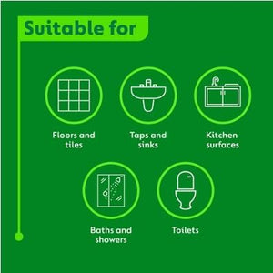 Citrus Surface Cleaner 2X4L - Multi-Purpose Antibacterial Disinfectant for Floors, Kitchen, Grease, Sinks - Powerful Household Cleaning Liquid