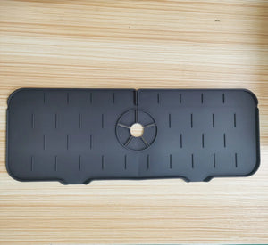 Food Grade Silicone Faucet Splashproof Water Pad Absorbent Pad Sink Anti-Spray and Drain Water Retaining Pad Kitchen Accessories