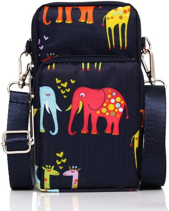 Small Crossbody Bags Mobile Phone Wallet Bags with Large Capacity and Adjustable Shoulder Strap for Women Girl