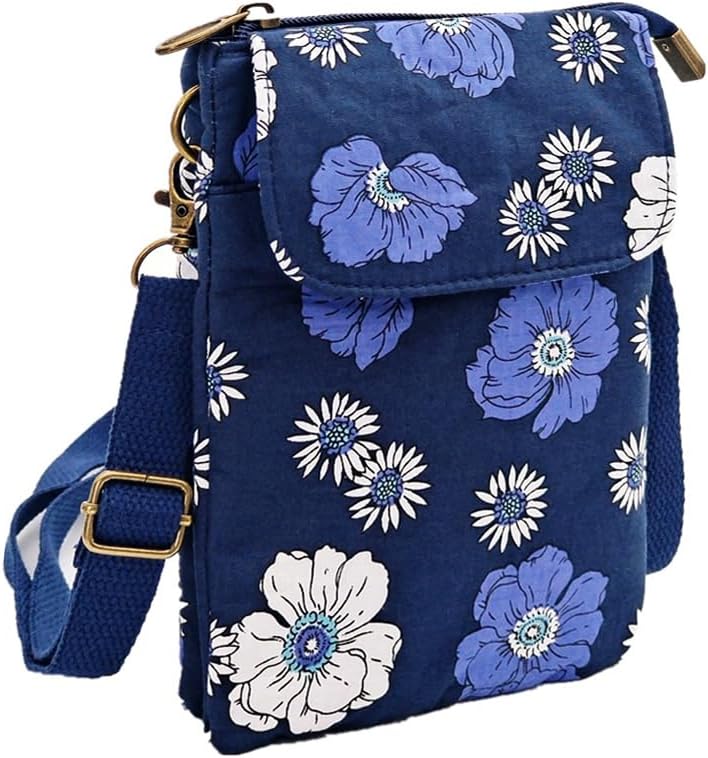 Small Crossbody Bags Mobile Phone Wallet Bags with Large Capacity and Adjustable Shoulder Strap for Women Girl