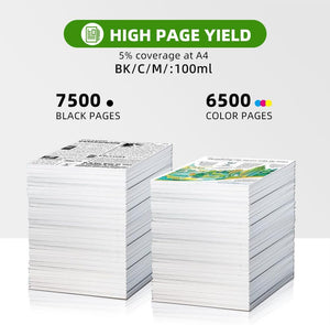 Universal Dye Refill Ink Kits Suit for Eposn Canon HP Brother Lexmark Samsung Dell Kodak Inkjet Printer Compatible Cartridges Refillable Cartridge CISS CIS System,4 Color Set (Bk,C,M,Y)*1,400Ml