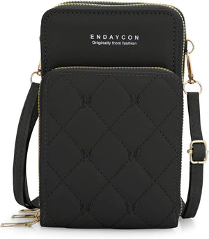 Small Crossbody Bags Mobile Phone Wallet Bags with Large Capacity and Adjustable Shoulder Strap for Women Girl