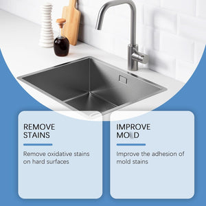 Household Stain Removing Gel 100Ml,Mould Stain Cleaner Gel,Washing Machine Cleaner for Washing Grout,Tile,Refrigerator,Windows,Bathroom,Kitchen Sink Stain,Bathroom Tile Grout Renewer,Kitchen Cleaner