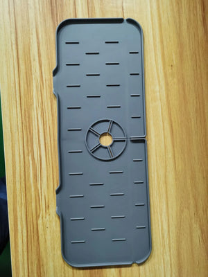 Food Grade Silicone Faucet Splashproof Water Pad Absorbent Pad Sink Anti-Spray and Drain Water Retaining Pad Kitchen Accessories