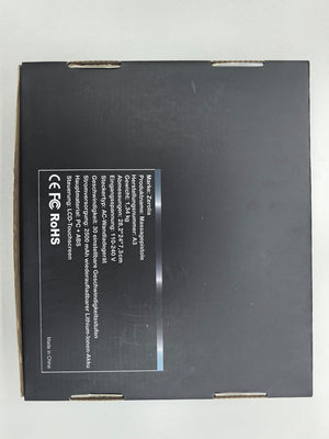 Massage Gun Deep Tissue, Muscle Percussion Massager with 30 Speeds Quiet Hand Massagers with LCD Touch Screen 10 Heads for Shoulder Body Back Relaxation (Black)