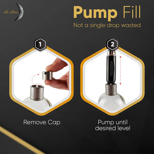 Perfume Atomiser - Travel Essential, Refillable Perfume Travel Bottle, Atomiser Spray Bottle (5 Ml) 18 Colors, Piano Black