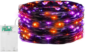 Fairy Lights, 50 LED Battery Operated String Lights Copper Wire Light for Indoor Outdoor Lighting, Bedroom, Wedding Decor, Party, Christmas, Tree Decoration(5M/16Ft,Warmwhite)