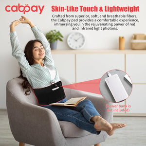 Red Light Pad for Body-105Pcs LED 660Nm Red Light and 850Nm near Infrared Light Devices Wearable Wrap,Ideal Gift for Women,Men