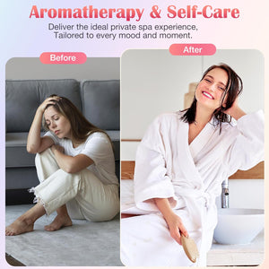 Gifts for Women: Shower Steamers Aromatherapy, Birthday Gifts for Women, Mum, Nanny, Girls, Teen SPA Stress Relief Bath Bombs Set Christmas Stocking Fillers Advent Calendar 2025 (8 Scents)