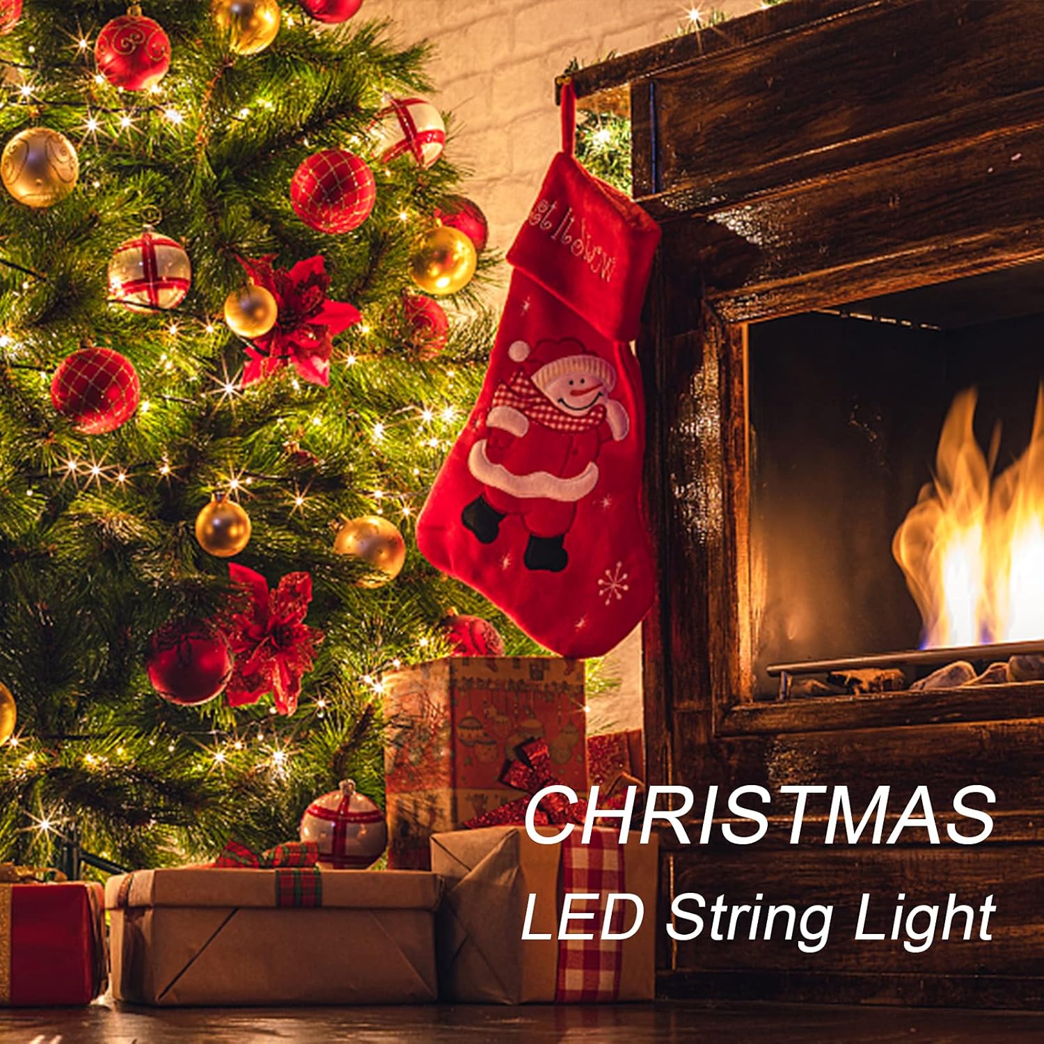 Fairy Lights, 50 LED Battery Operated String Lights Copper Wire Light for Indoor Outdoor Lighting, Bedroom, Wedding Decor, Party, Christmas, Tree Decoration(5M/16Ft,Warmwhite)