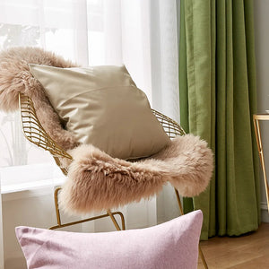 Imitation Leather Cushion Cover 45X45Cm Throw Pillows Decorative Pillow Home Decor Funda Cojin Sofa Living Room Car Home Decor