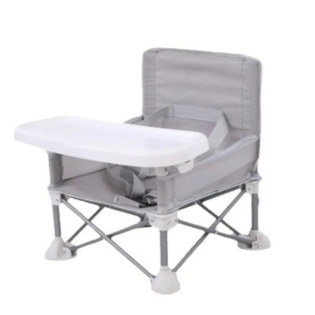 Outdoor Foldable Portable Compact Baby Chair with Safe Belt Good Aluminium Alloy Chair for Travel Camping Picnics High Quality