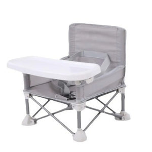 Outdoor Foldable Portable Compact Baby Chair with Safe Belt Good Aluminium Alloy Chair for Travel Camping Picnics High Quality