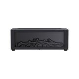 Fireplace Aroma Diffuser Creative Flame Humidifier Waterless Auto-Off Protection with Remote and Realistic Fireplace Night Light