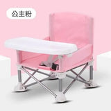 Outdoor Foldable Portable Compact Baby Chair with Safe Belt Good Aluminium Alloy Chair for Travel Camping Picnics High Quality