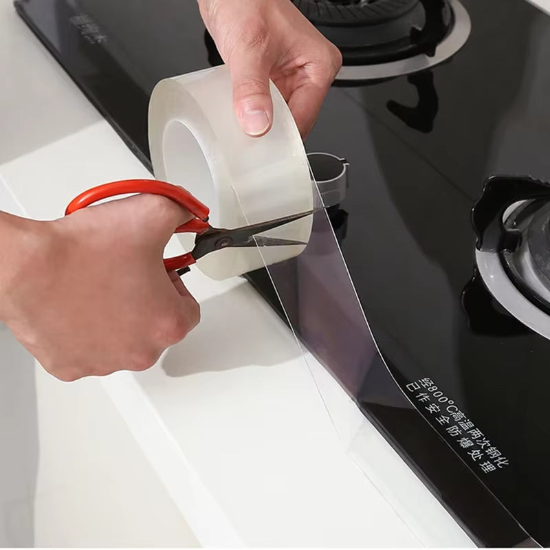 Nano Tape Kitchen Bathroom Shower Waterproof Mould Proof Tape Sink Bath Sealing Strip Tape Self Adhesive Waterproof Adhesive