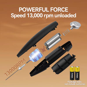 1PC Hand Blender Electric Egg Beater Milk Frother Wireless Mini Drink Mixer Foamer Household Kitchen Stirring Tools