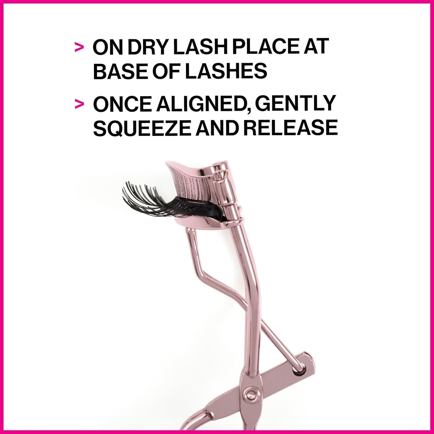 High on Lash, Eyelash Curler for Long Lasting Lifted Lashes, Bouncy and Soft Silicone Pad for a Safe No-Pinching, No-Pulling Experience, Travel-Friendly