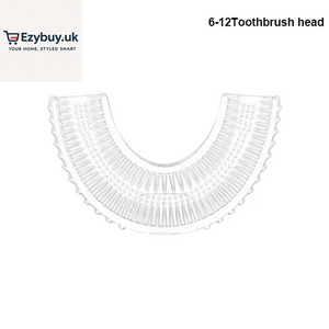 Children U-Shaped Electric Toothbrush 360 Degrees Smart Cartoon Kids Silicone Toothbrush Automatic Rechargeable Sonic Toothbrush