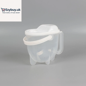 Portable Plastic Cleaning Rice Bean Sieve Hands-Free Kitchen Rice Cleaning Tool